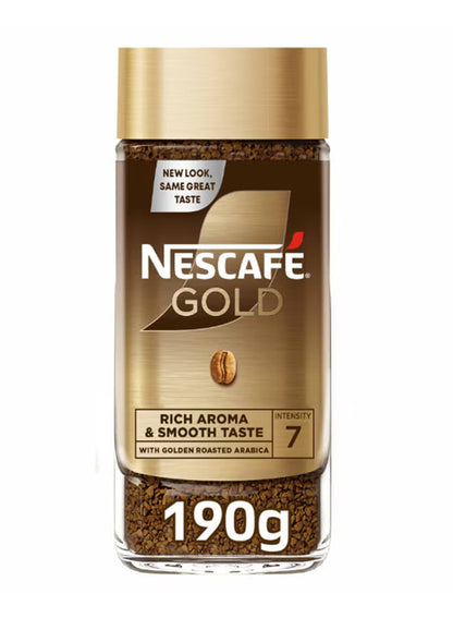 Nescafe Gold Dark Roast Instant Soluble Coffee 190g