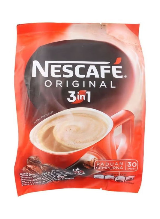 Nescafe Original 3 In 1 Coffee Mix 30 Piece 525grams