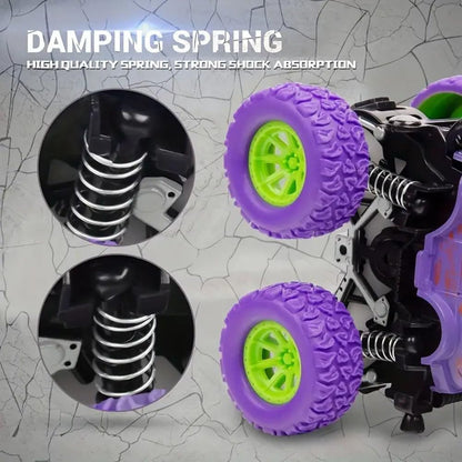 Monster Truck Toys for Boys and Girls, Friction Powered Toy Cars, Push and Go Toy Cars