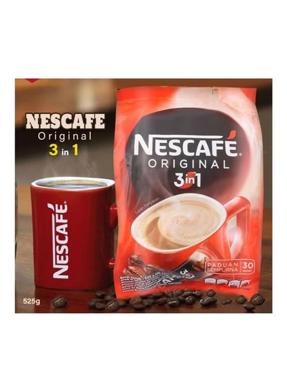 Nescafe Original 3 In 1 Coffee Mix 30 Piece 525grams