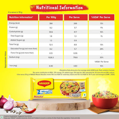Maggi Masala Noodles, 24x280 Gm