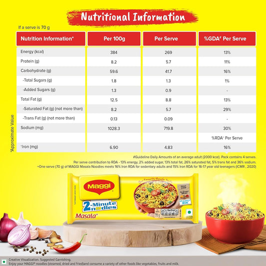 Maggi Masala Noodles, 24x280 Gm