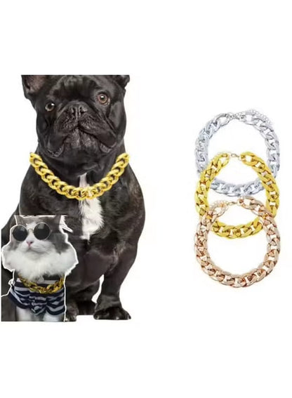 Pet Necklace & Glasses Set for Cats