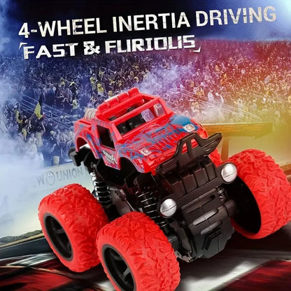 Monster Truck Toys for Boys and Girls, Friction Powered Toy Cars, Push and Go Toy Cars