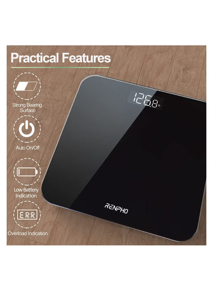 Digital Scales For Body Weight - Black