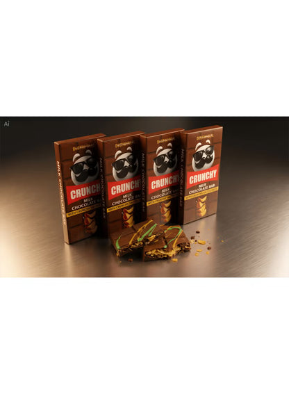 Destinydeal Chipsy Dubai Chocolate 160g – Milk Chocolate Bar with Crunchy Salted Chips Sweet & Salty Snack