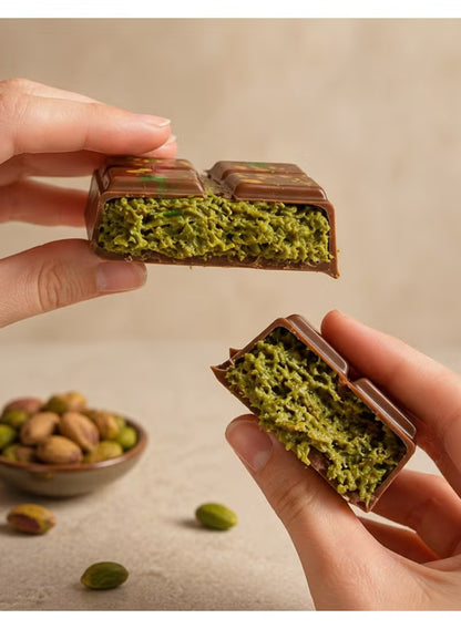 Destinydeal Pistachio Kunafa Dubai Chocolate – 200g