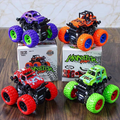 Monster Truck Toys for Boys and Girls, Friction Powered Toy Cars, Push and Go Toy Cars