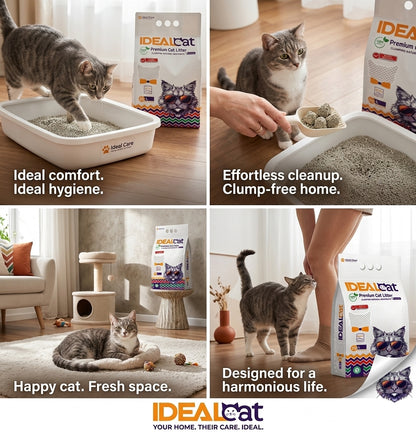 IDEALCAT Premium Cat Litter 5L