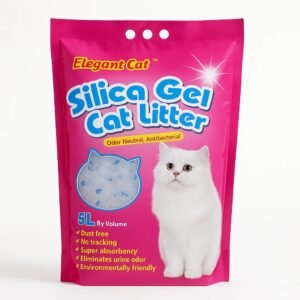 Elegant Cat Silica Gel Crystal Cat Litter 5Ltr